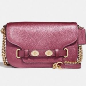 Coach Metallic Antique Blush Crossbody Bag